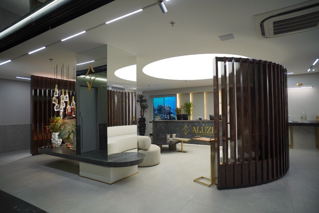 Lounge e Detalhes da Recepção
